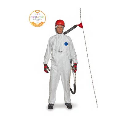 DuPont� Tyvek TY178S Medium White Harness-Compatible Disposable Coverall