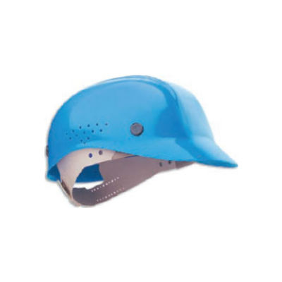 North BC8607 Sky Blue Bump Cap With Pinlock Suspension