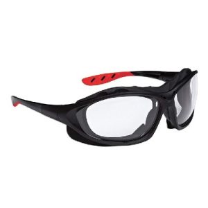 Dynamic EP900C SpectaGoggle Clear Anti-Fog Lens Heavy Duty Safety Goggles Black Frame