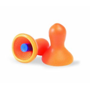 Howard Leight QD-1 Uncorded Multiple-Use Vinyl Foam Earplugs 26 Decibel 100 Pr Box