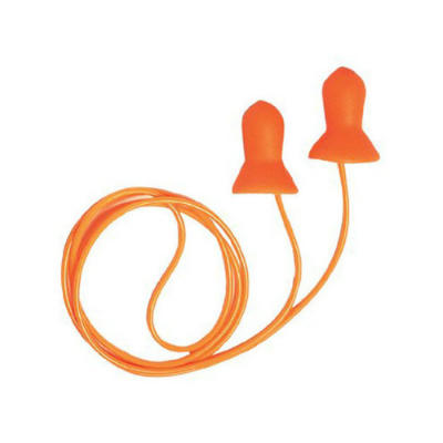 Howard Leight QD-30 Multiple-Use Vinyl Earplugs With Cord 26 Decibel 100 Pr Box