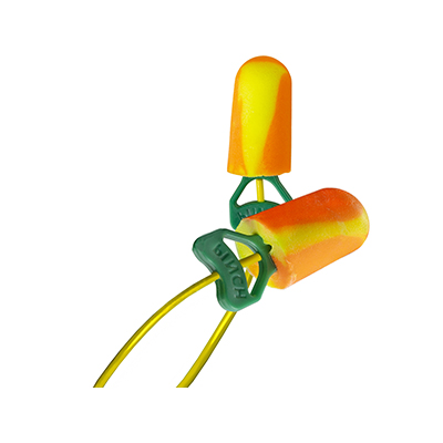PIP PF-30 Disposable Bio-Based Foam Taper Push-In Corded Ear Plug with Pinchfit Technology NRR 32