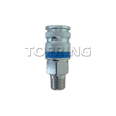 Topring 20.686 1/2 NPT Male Pipe QuikSilver H-D Automatic 1/4 Industrial Coupler
