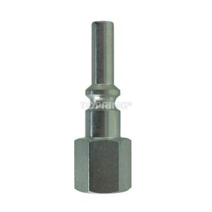Topring 26.142 1/4 NPT Female Pipe Automax Zinc Plated Plug For 1/4 Lincoln Couplers