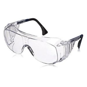 Uvex S0112 Ultra-spec 2001 OTG Clear UV Extreme Anti-Fog Lens Protective Eyewear W/ Clear Frame