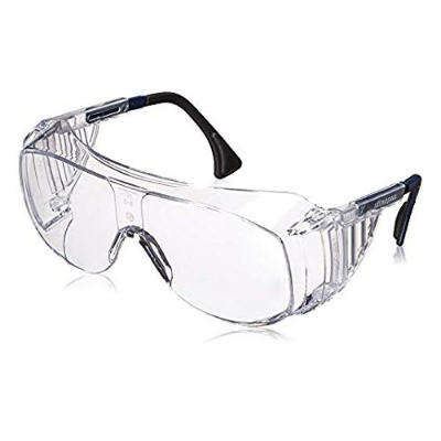 Uvex S0112 Ultra-spec 2001 OTG Clear UV Extreme Anti-Fog Lens Protective Eyewear W/ Clear Frame