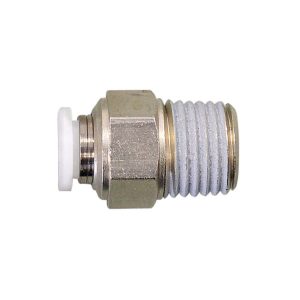 Topring 40.130 1/4 in. Push-to-Connect to 1/8 MPT Adapter TOPFIT
