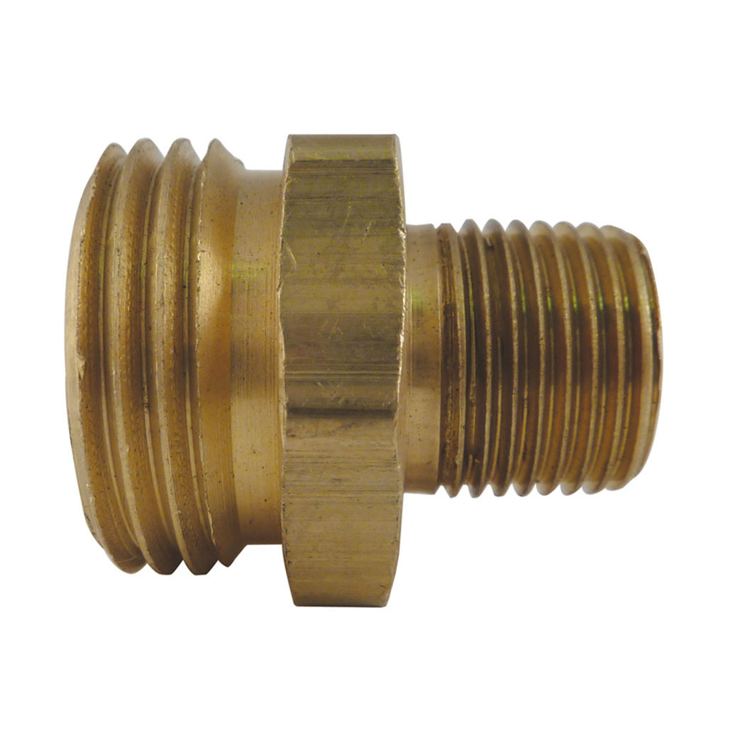 Topring 41.212 Brass Adapter 3/4 (M) GHT to 1/2 MPT