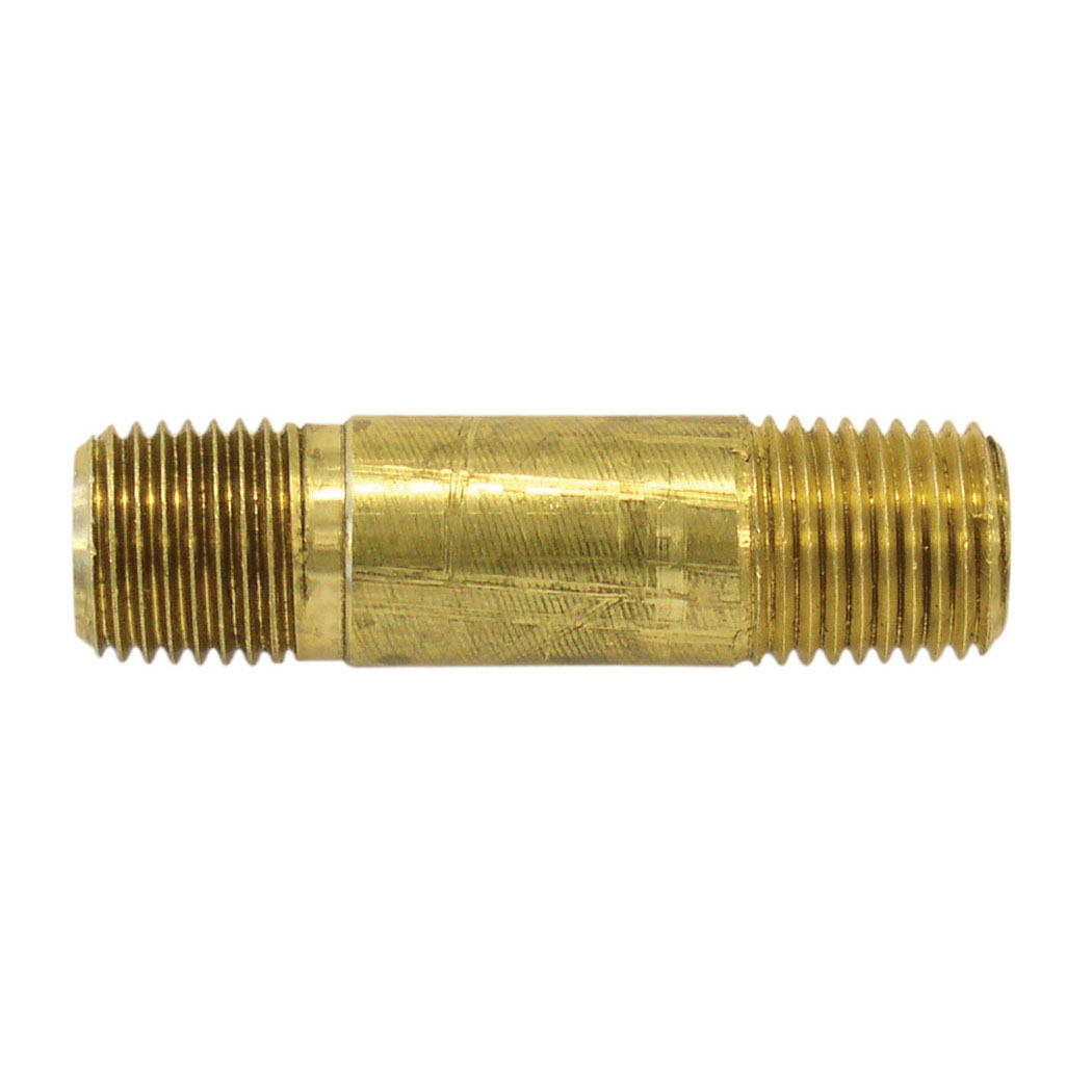Topring 41.406 1 1/2 Long Brass Pipe Nipple 1/4 MPT