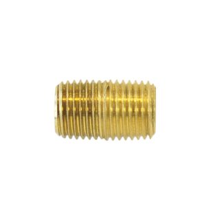 Topring 41.500 1/8 MPT Close Pipe Nipple Brass