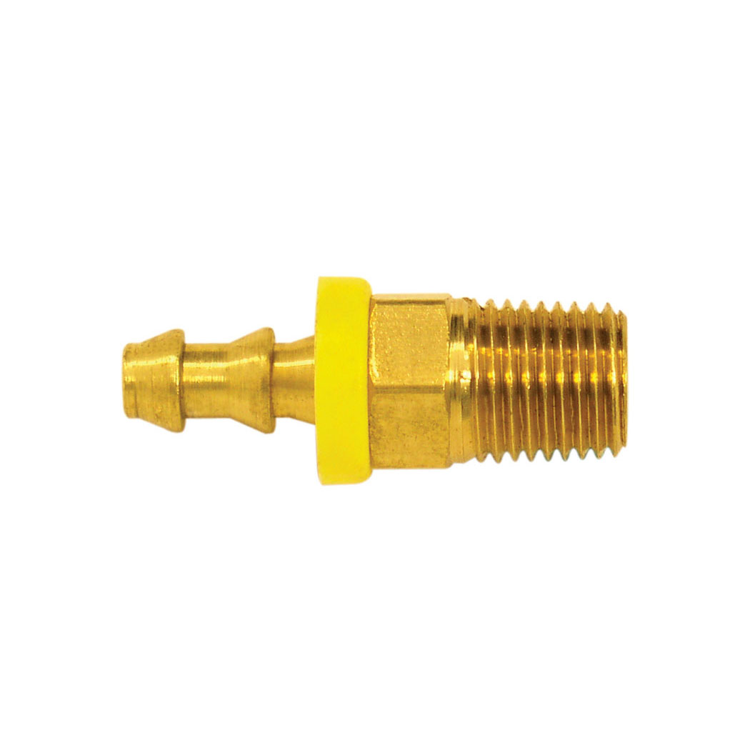 Topring 41.866 Brass Push-On Hose Barb Adapter 1/2 to 3/8 MPT