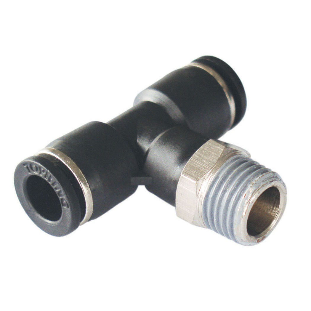 Topring 44.345 5/32 in. Push-to-Connect to 1/8 MPT Tee Adapter MAXFIT