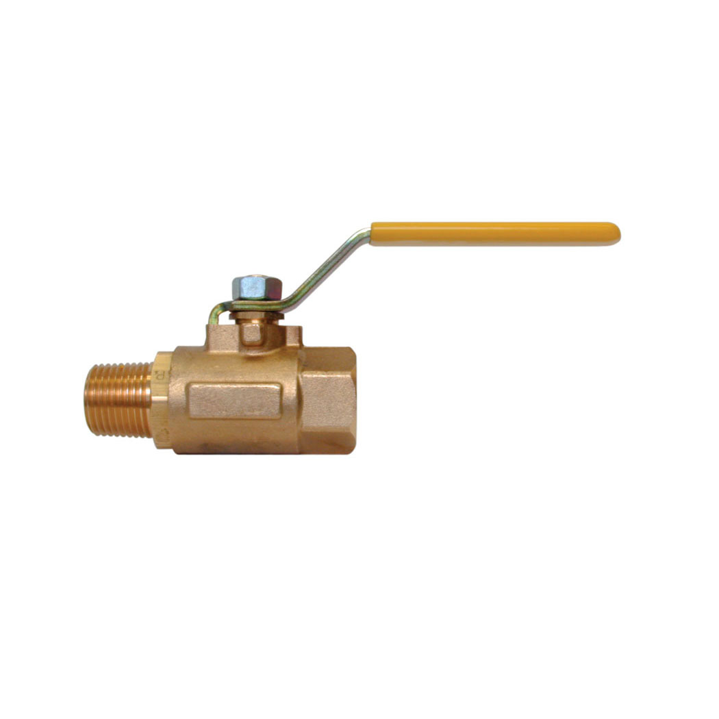 Topring 65.705 Brass Ball Valve 3/8 MPT to 3/8 FPT