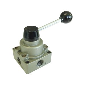 Topring 80.930 4/3-Way Manual Valve With Rotary Handle 1/4 FPT OPTIMA