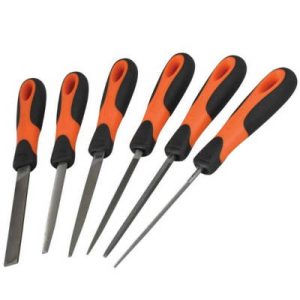 Bahco 1-476-04-3-2 6 Piece Ergonomic Engineering File Set