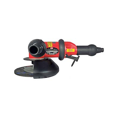 Sioux SWG10A125 5 Inch Pneumatic Right Angle Pneumatic Air Wheel Grinder 5/8-11 Arbor