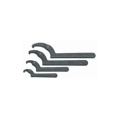 Williams 471 3/4 Inch-2 Inch Adjustable Hook Spanner Wrench Black
