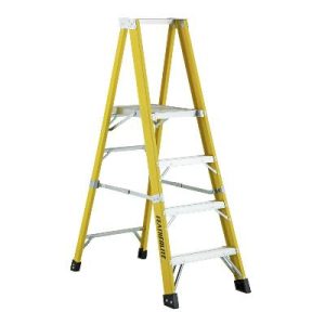 Featherlite 6508 8 Foot Yellow Fiberglass Extra Heavy Duty Ladder