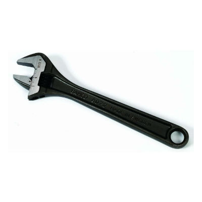Bahco 8073RUS 12 Inch Adjustable Wrench Black Finish