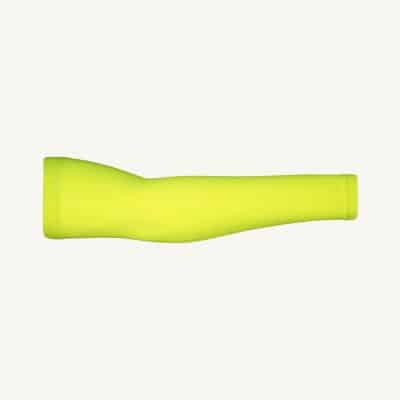 Superior Glove CSLPY Small / Medium Yellow Hi-Visibility UV Water Activated Cooling Protective Sleeve