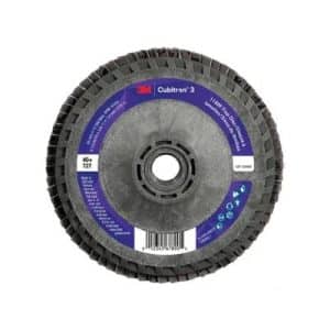 3M 1169F 4 1/2 X 5/8 80 Grit Cubitron 3 Ceramic Quick Change Type 27 7100380300