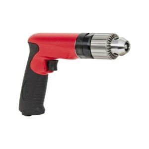 Sioux SDR10P4N4 1/2 Inch Non-Reversing Pneumatic Air Drill Pistol Grip 400 RPM