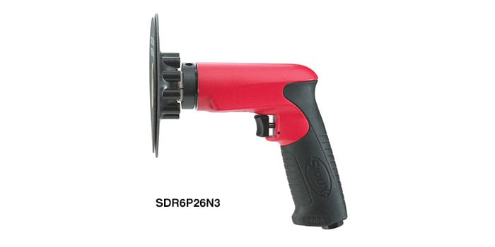 Sioux SPS10P18 Signature 5 Inch Pneumatic Air Disc Sander Pistol Grip 18000 RPM