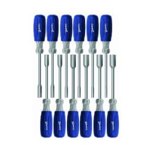 Williams 24061 12 Piece Metric Long Shaft Nutdriver Set 4mm to 14mm Chrome
