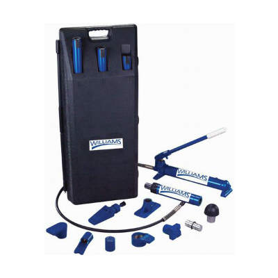 Williams 4M04T 4 Ton Capacity Hydraulic Ram, Hand Pump, Hose Maintenance Kit