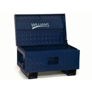 Williams 50950B Job Site Box 32 Inch Wide X 19 Inch Deep X 17 1/2 Inch High Blue