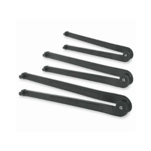 Williams 483 3 Inch Adjustable Face Spanner Wrench Black