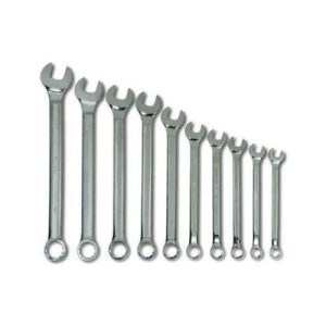 Williams MWS-6A 10 Piece Metric Supercombo Combination Wrench Set 12 Point Crome 18mm To 36mm
