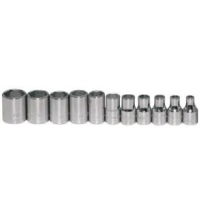 Williams WSM-11HRC 1/4 Inch Drive 11 Piece 6 Point Standard SAE Socket Set Chrome