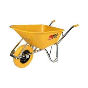 Garant GIPS6PU 6 Cubic Foot Industrial Wheelbarrow With Poly Tray