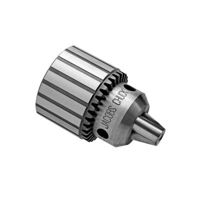 Jacobs 14442 34-02 No. 2 Jacobs Taper Mount Heavy Duty Plain Bearing Chuck Up To 1/2 Inch Capacity K3 Key