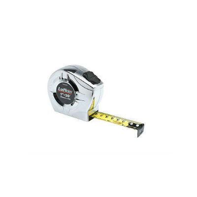 Crescent Lufkin P2048CME 1In 25Ft / 25mm 8m Measuring Tape Chrome Case P2000