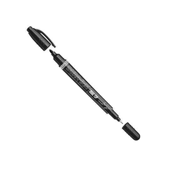 Markal 096283 Black Dura-Ink Dual Tip Permanent Marker