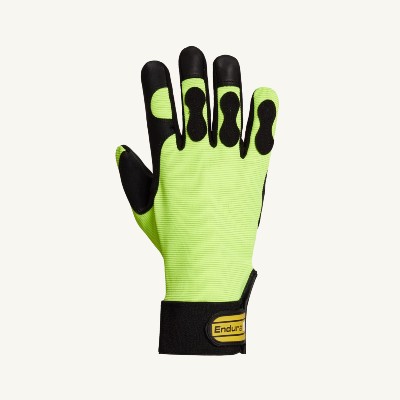 Superior Glove 385CS Extra Large High Visibility Protection Against Chainsaw Kickback