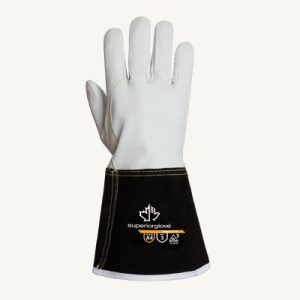 Superior Glove 399GKGL5L Ladies Extra Small Slim-Fit MIG Welding Glove With Arc Flash Protection